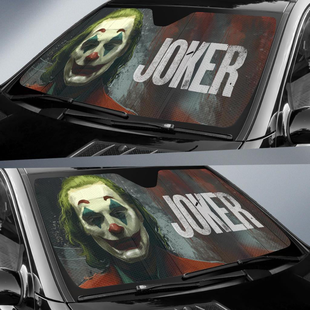 DC Joker Windshield Shade DC New Joker Car Sun Shade DC Joker Car Sun Shade