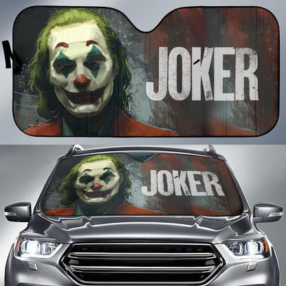 DC Joker Windshield Shade DC New Joker Car Sun Shade DC Joker Car Sun Shade