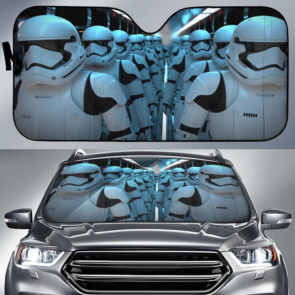 SW Windshield Shade SW Strooper Army Car Sun Shade SW Car Sun Shade