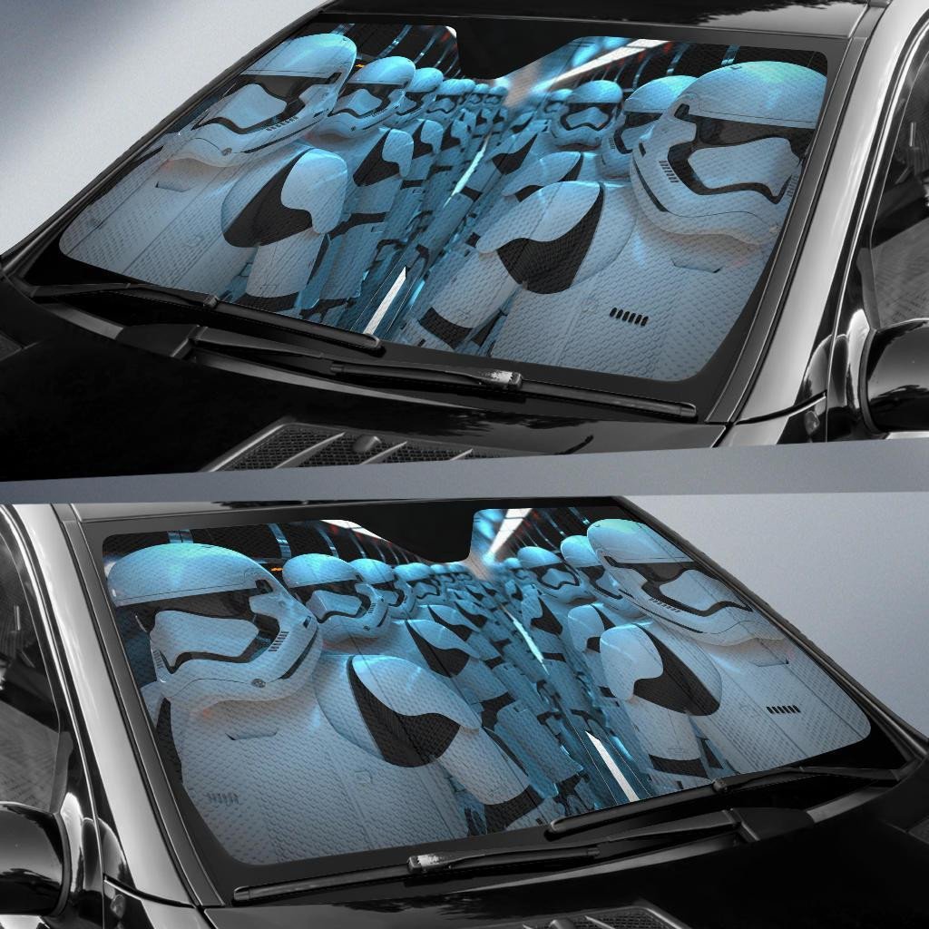 SW Windshield Shade SW Strooper Army Car Sun Shade SW Car Sun Shade