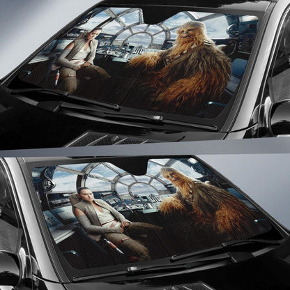 SW Windshield Shade SW Rey Chewbacca Sun Shade SW Car Sun Shade