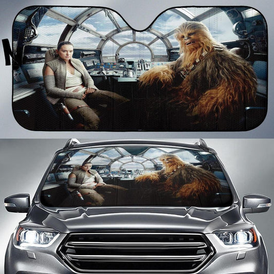 SW Windshield Shade SW Rey Chewbacca Sun Shade SW Car Sun Shade