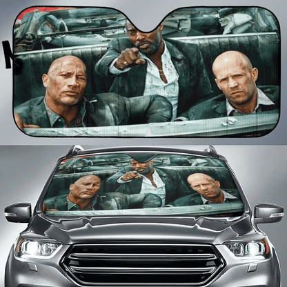 Fast And Furious Windshield Shade Fast And Furious Hobbs And Shaw Sun Shade Fast And Furious Car Sun Shade