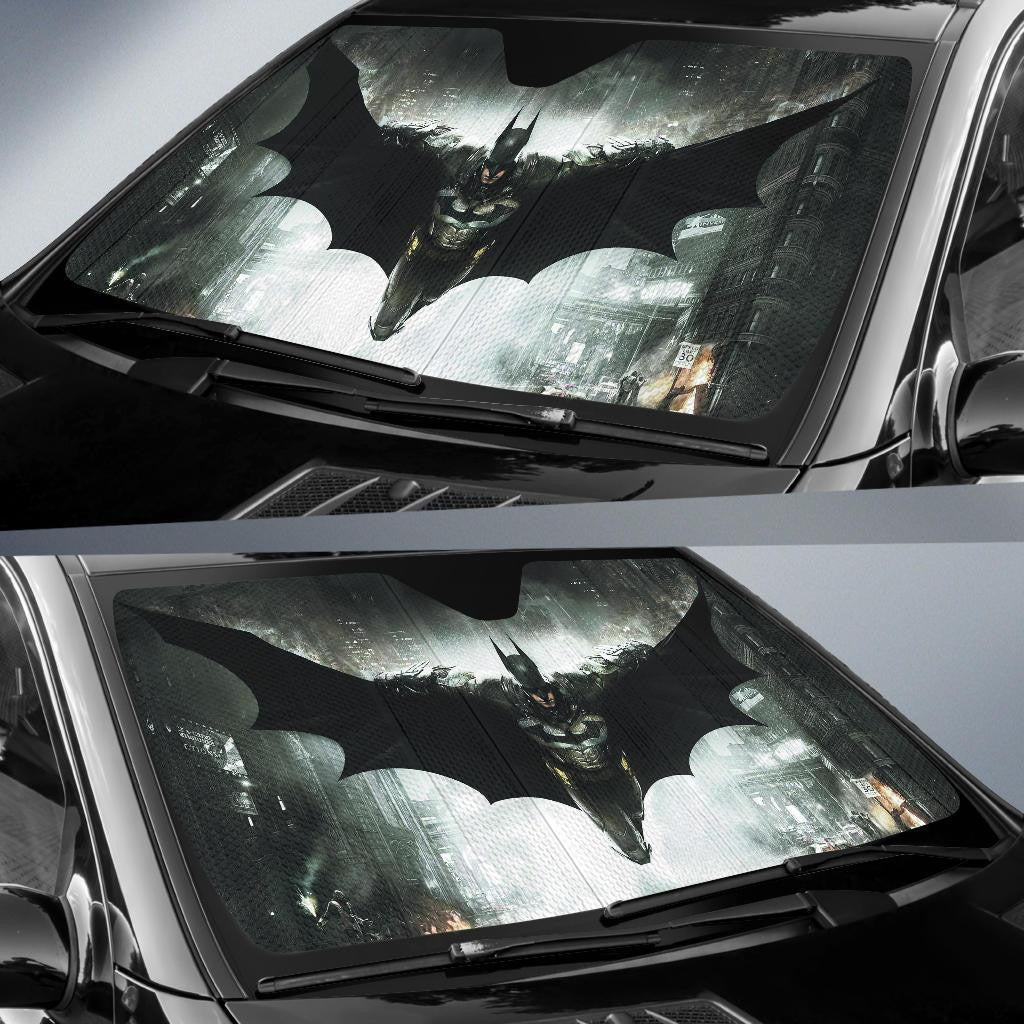 DC Batman Windshield Shade Batman Movie Black Car Sun Shade DC Batman Car Sun Shade