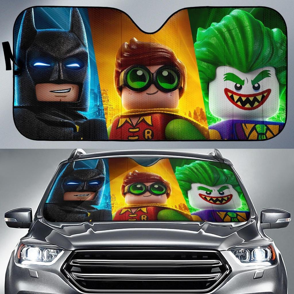 DC Windshield Shade Batman Robin Joker Lego Car Sun Shade DC Car Sun Shade