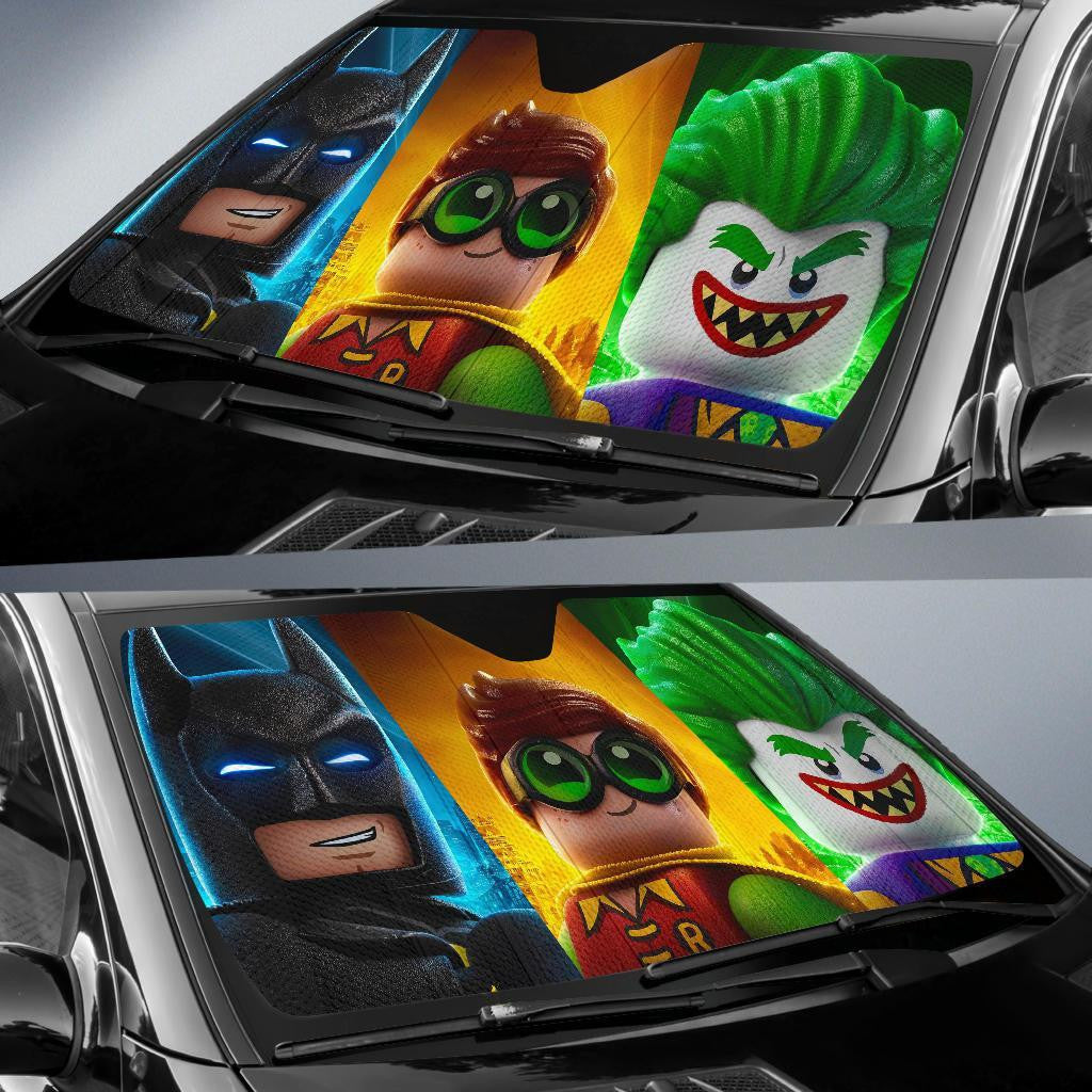DC Windshield Shade Batman Robin Joker Lego Car Sun Shade DC Car Sun Shade