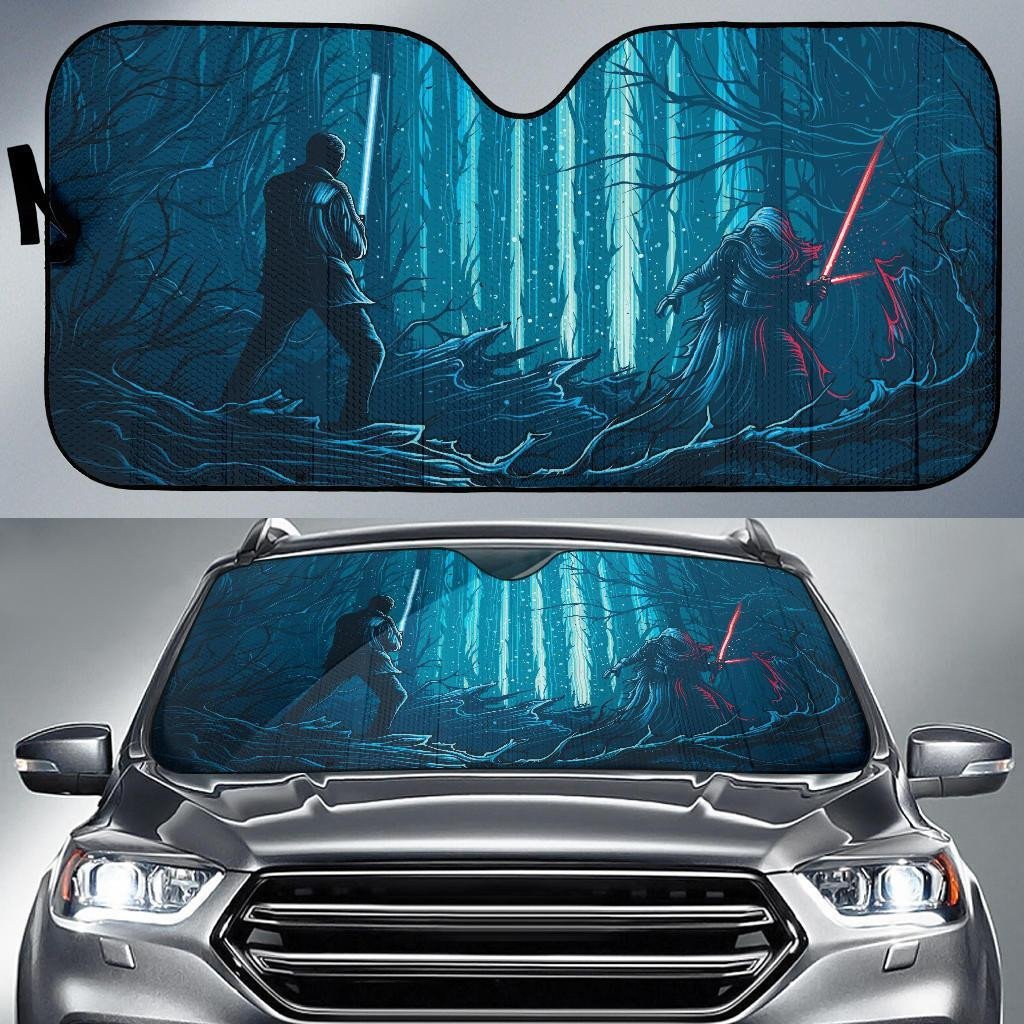 SW Windshield Shade SW Fight Art Car Sun Shade SW Car Sun Shade