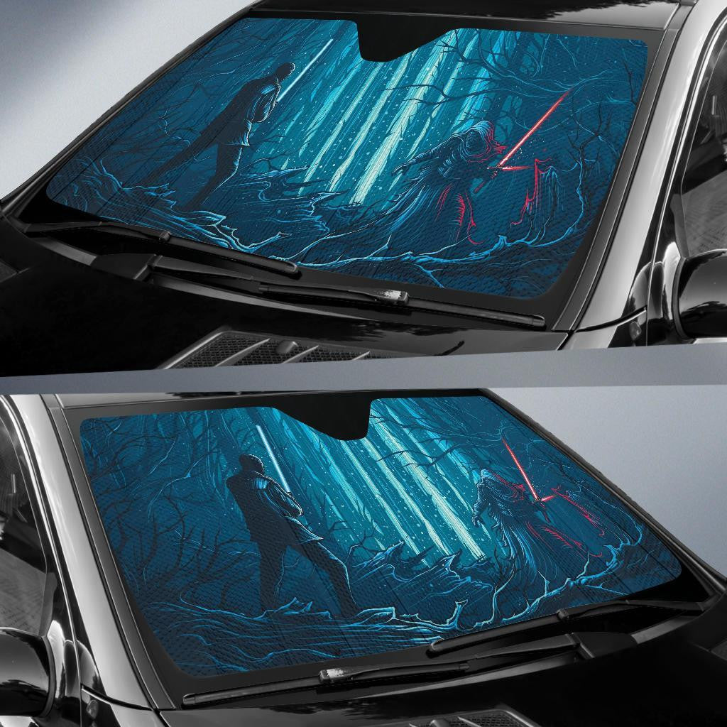 SW Windshield Shade SW Fight Art Car Sun Shade SW Car Sun Shade