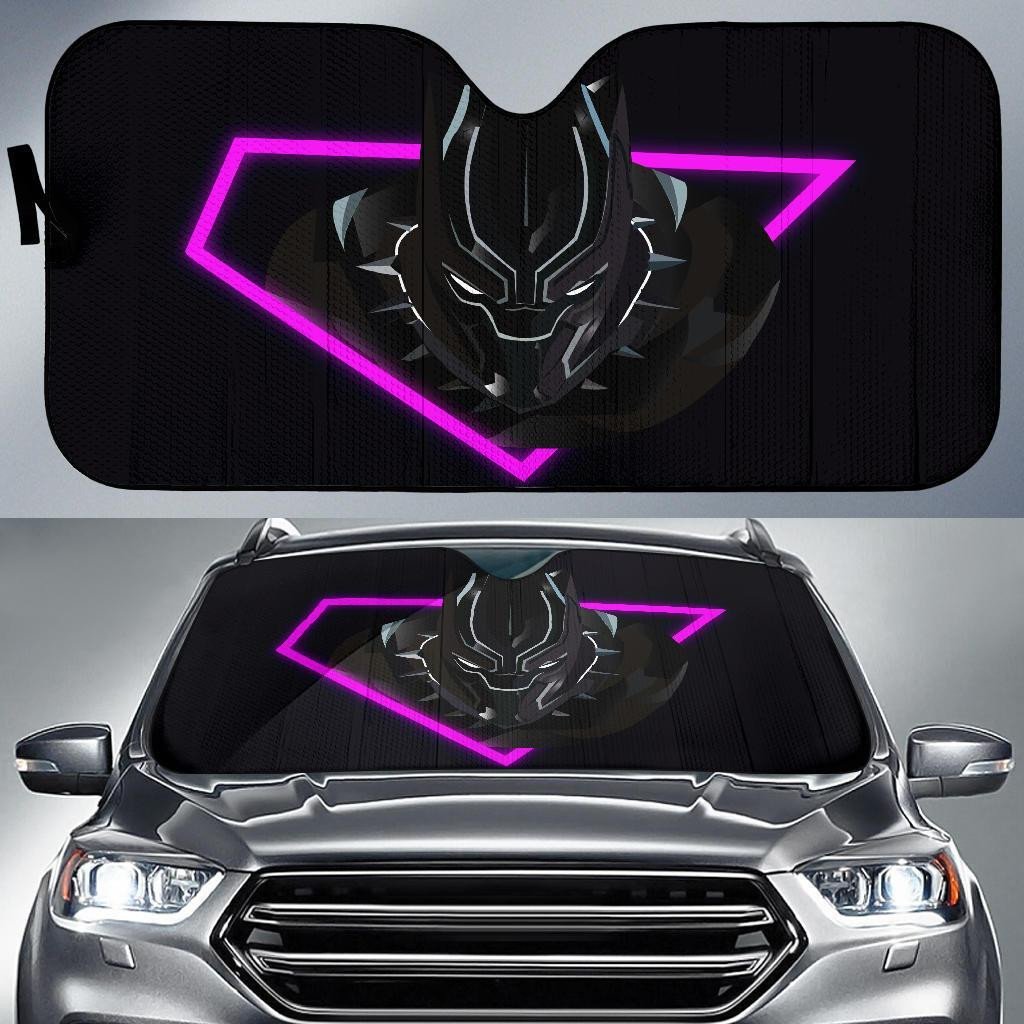 MV Windshield Shade MV Black Panther Car Sun Shade MV Car Sun Shade