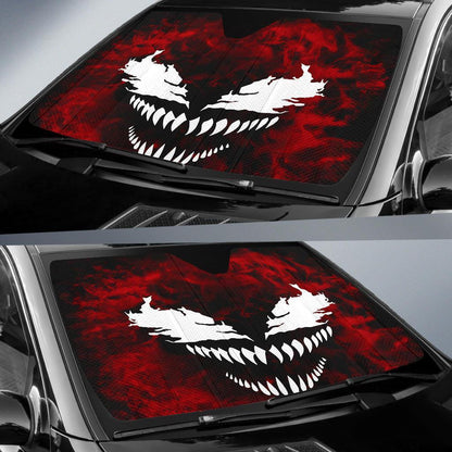 MV Venom Windshield Shade Venom Carnage Red Car Sun Shade MV Veno Car Sun Shade