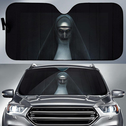 Horror Windshield Shade Horror Valak Car Sun Shade Horror Car Sun Shade