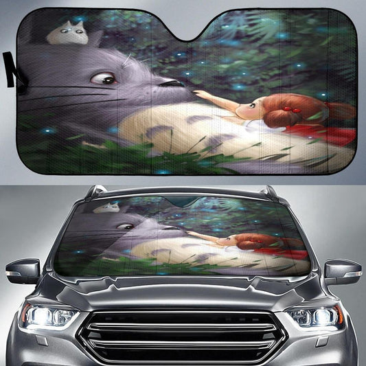 My Neighbor Totoro Windshield Shade My Neighbor Totoro Characters Car Sun Shade My Neighbor Totoro Car Sun Shade