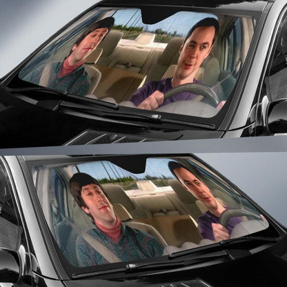 The Big Bang Theory Windshield Shade The Big Bang Theory Driving Car Sun Shade The Big Bang Theory Car Sun Shade