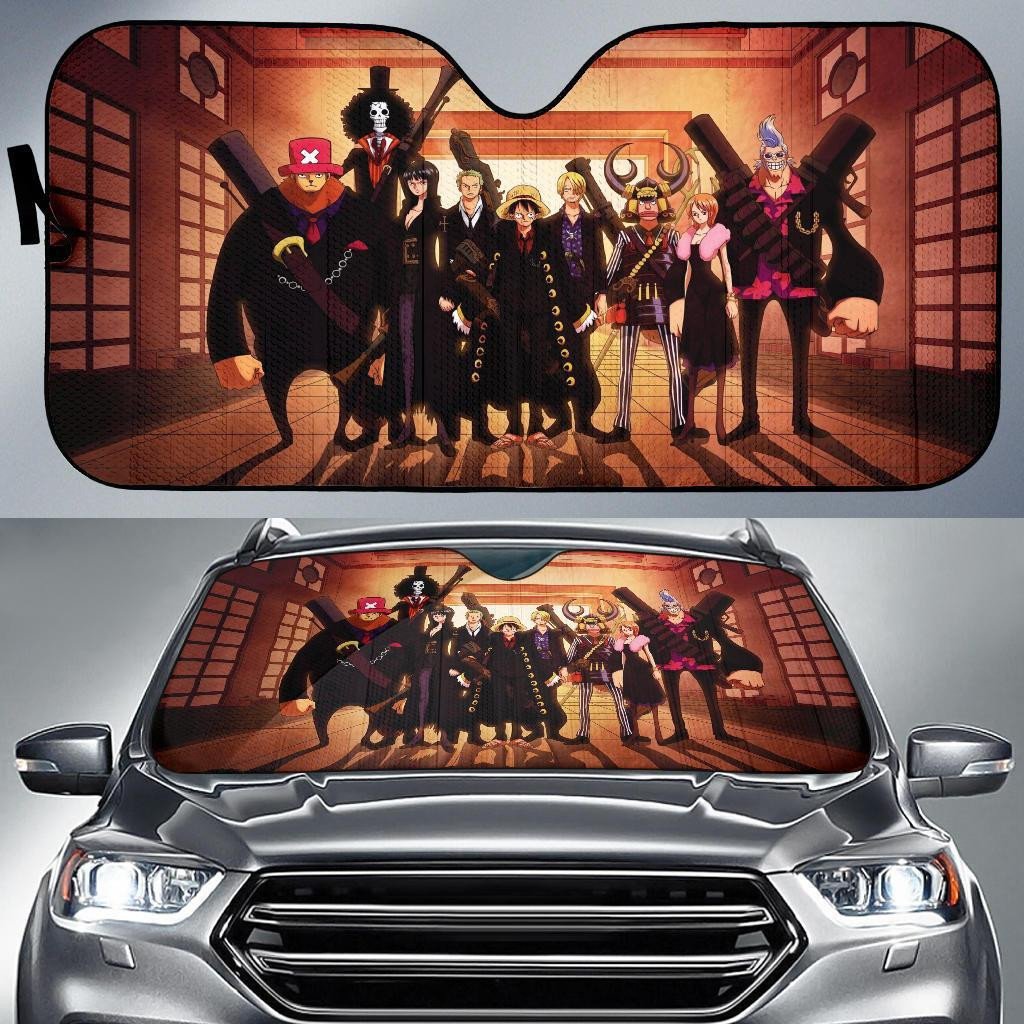 One Piece Windshield Shade One Piece Badass Team Car Sun Shade One Piece Car Sun Shade