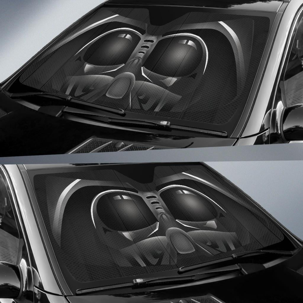 SW Windshield Shade Darth Vader Face Helmet Car Sun Shade SW Car Sun Shade