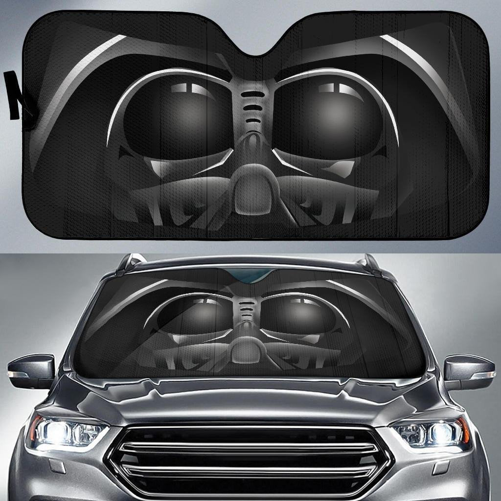 SW Windshield Shade Darth Vader Face Helmet Car Sun Shade SW Car Sun Shade