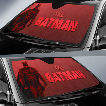  DC Car Sun Shade The Bat Man Windshield Shade The Bat Man Red Car Sun Shade The Bat Man Car Sun Shade