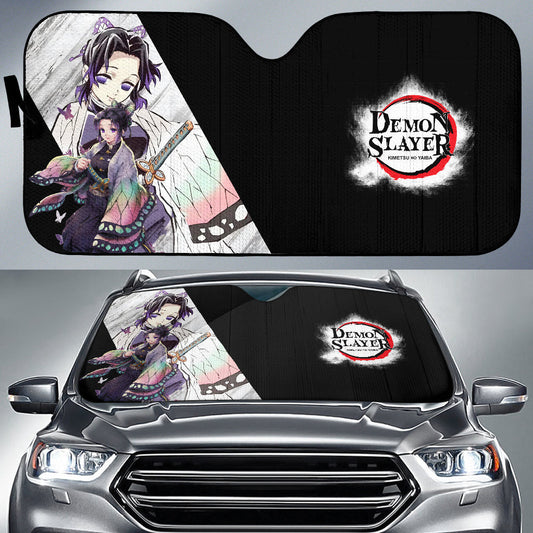 Demon Slayer Windshield Shade Shinobu Kochou Demon Slayer Car Sun Shade Demon Slayer Car Sun Shade