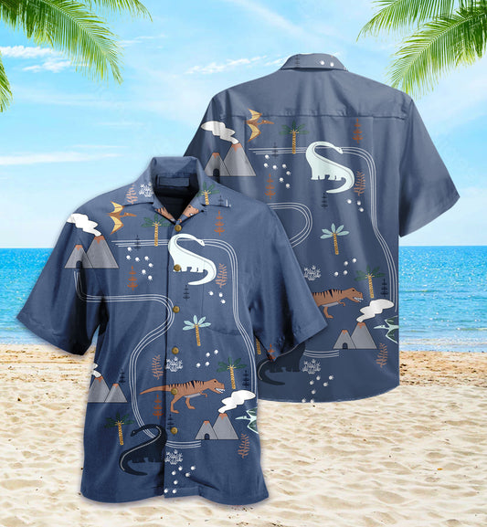 Unifinz Jurassic Park Hawaiian Shirt Jurassic World Grey Hawaii Shirt Jurassic Park Aloha Shirt 2023