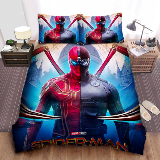 Spiderman Bedding Set MV Iron Spider Stealth Suit Duvet Covers Colorful Unique Gift