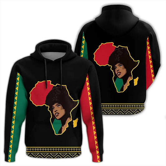 Black History Month Hoodie Angela Davis Black History Month Hoodie