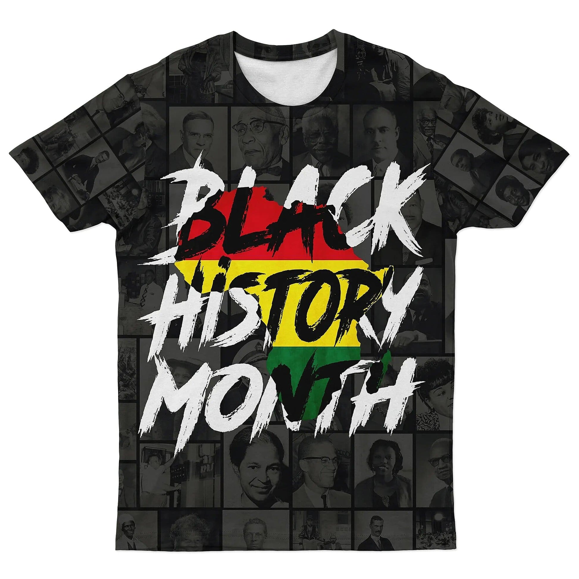 Black History Month T-shirt Africa Map Black History Month Shirt