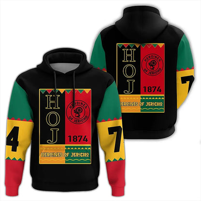 Black History Month Hoodie Heroines Of Jericho Black History Month 1874 Hoodie