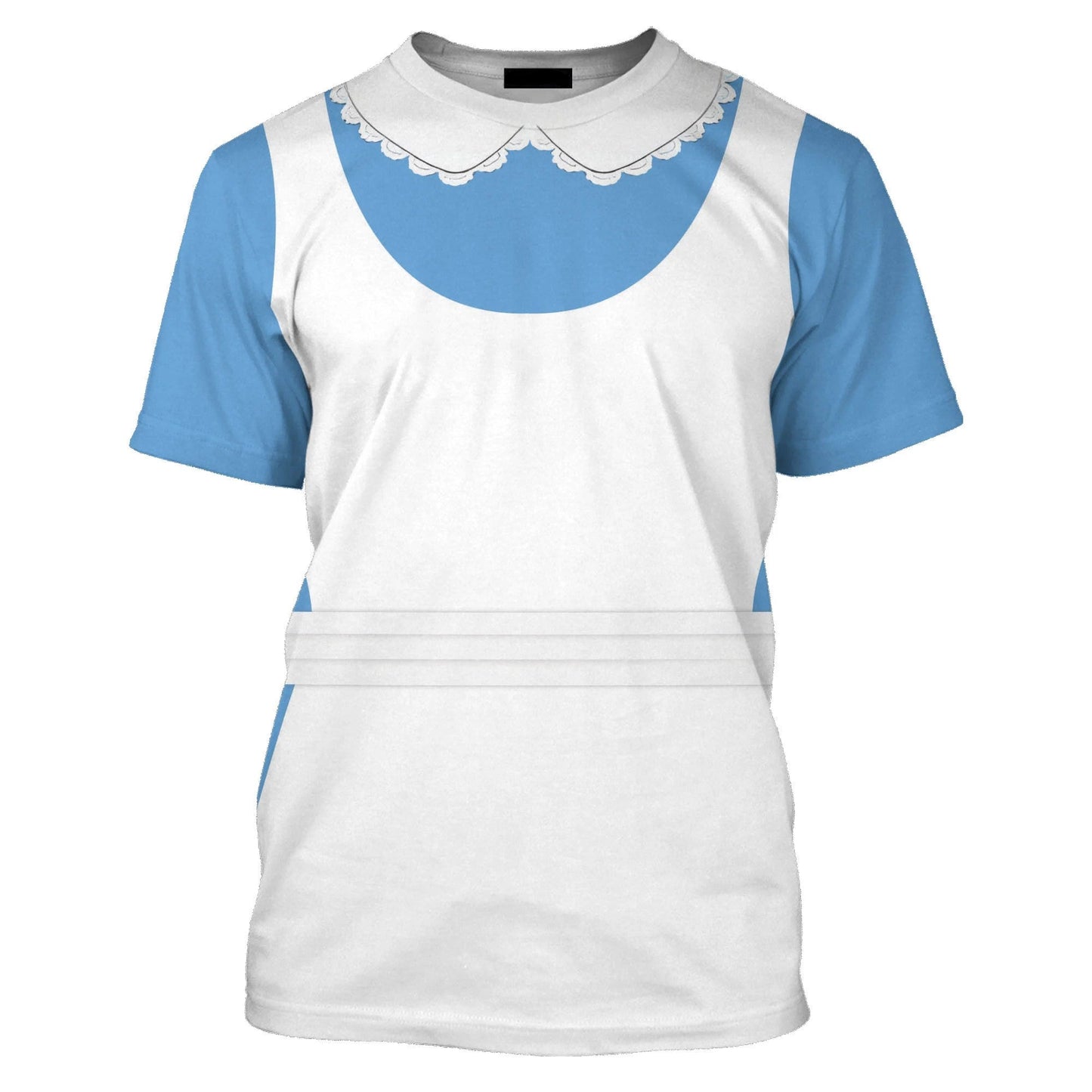 DN T-shirt Character Alice In Wonderland Costume T-shirt Sweatshirt White Blue Unisex Adults New Release