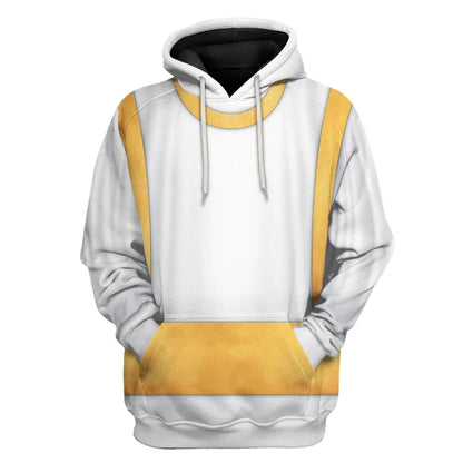 DN Hoodie The Prince Aladdin Costume T-shirt Sweatshirt White Unisex Adults New Release