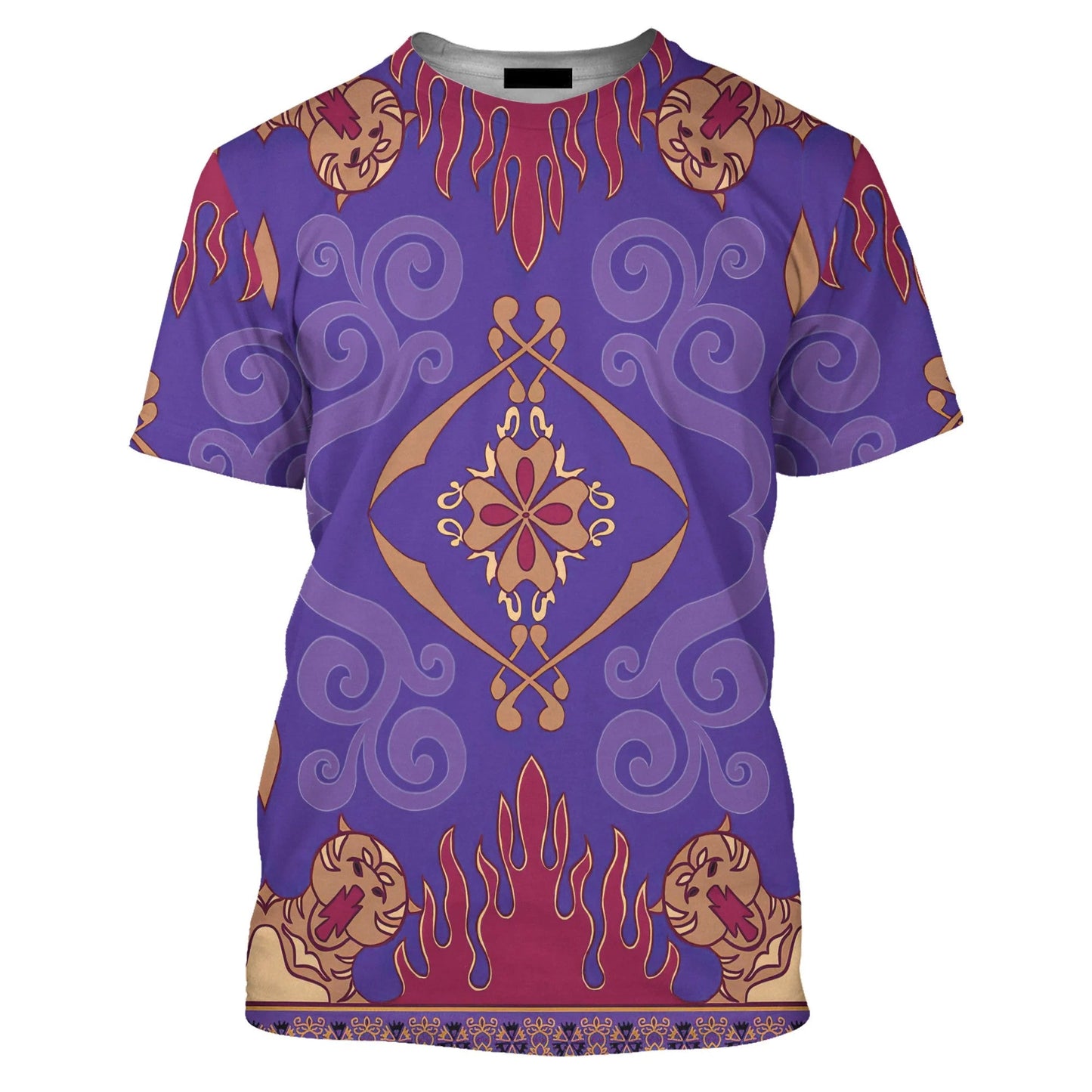 DN T-shirt Magic Carpet Aladdin Costume T-shirt Colorful Unisex Adults New Release