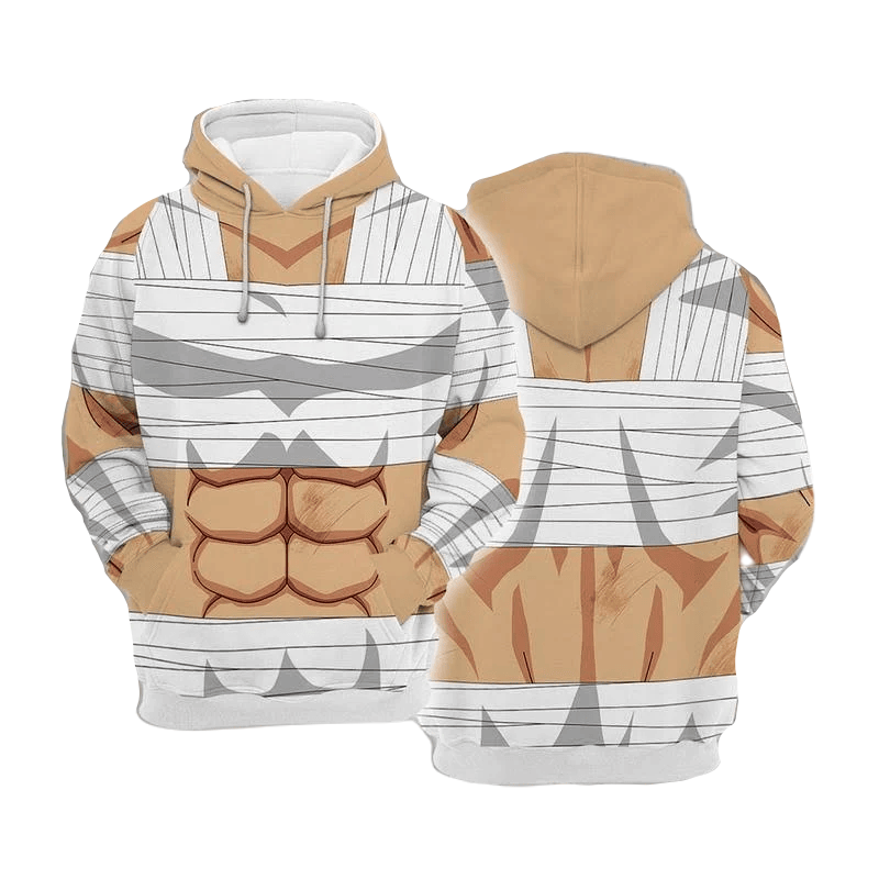 One Punch Man Hoodie Garou With Bandage Costume Hoodie Colorful Unisex