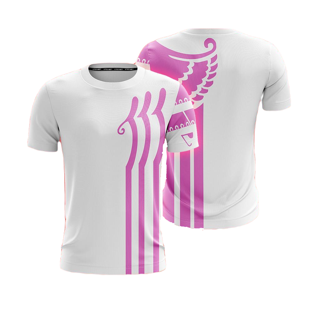 One Piece T-shirt One Piece Charlotte Katakuri Costume T-shirt White Pink Unisex