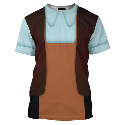DN T-shirt Mister Geppetto Pinocchio Costume T-shirt Colorful Unisex Adults New Release