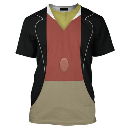DN T-shirt Jiminy Pinocchio Costume T-shirt Colorful Unisex Adults New Release