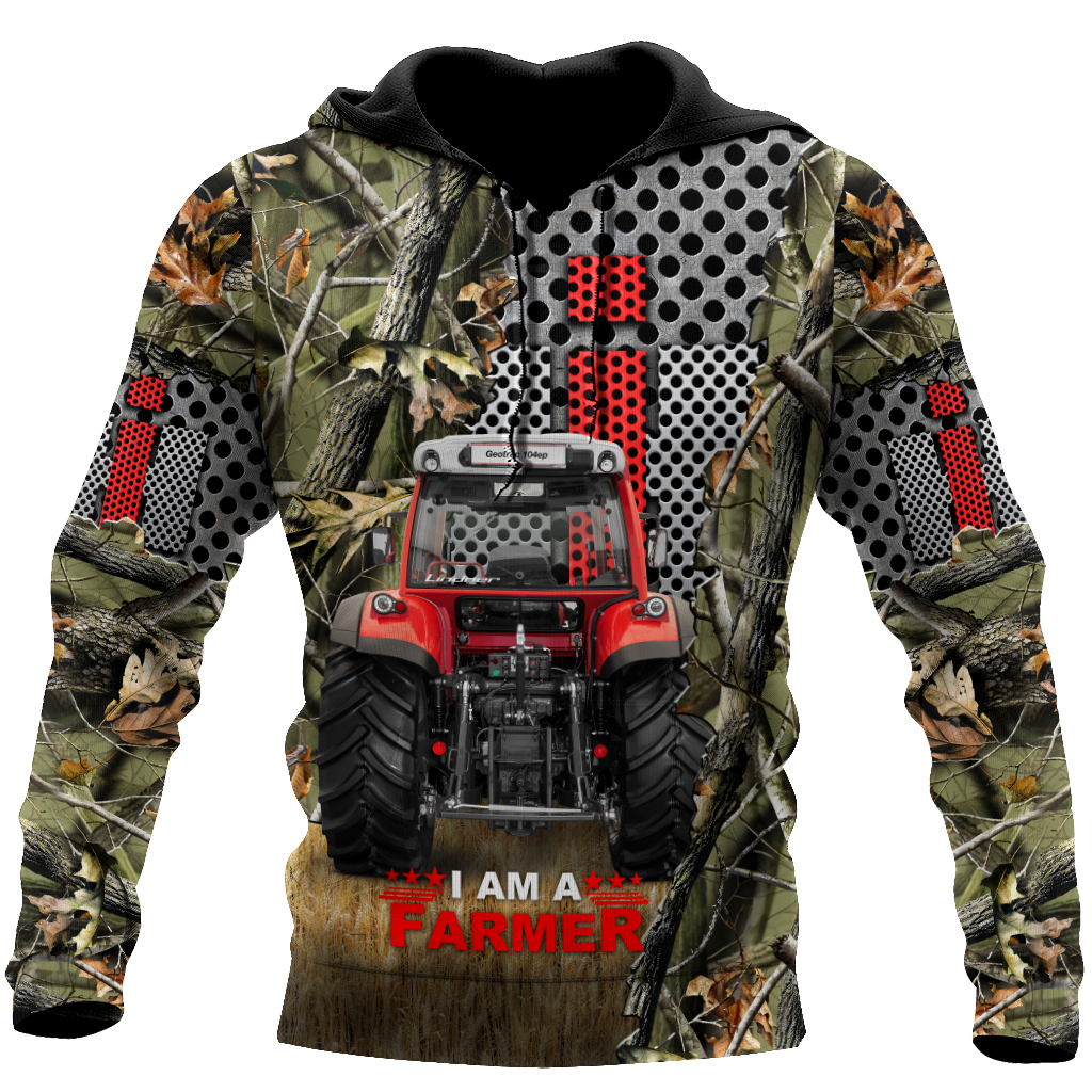 Farmer Hoodie I'm A Farmer Tractor 3d Hoodie