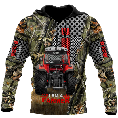 Farmer Hoodie I'm A Farmer Tractor 3d Hoodie