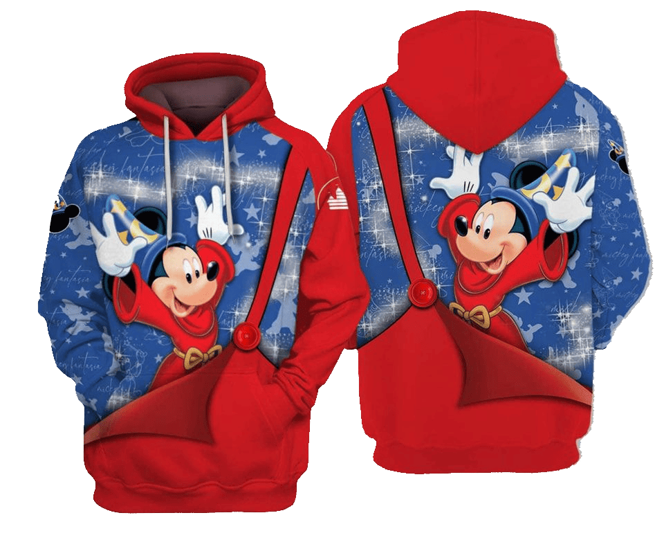 DN MK Hoodie Fantasia MK Magical Hoodie Blue Red Unisex