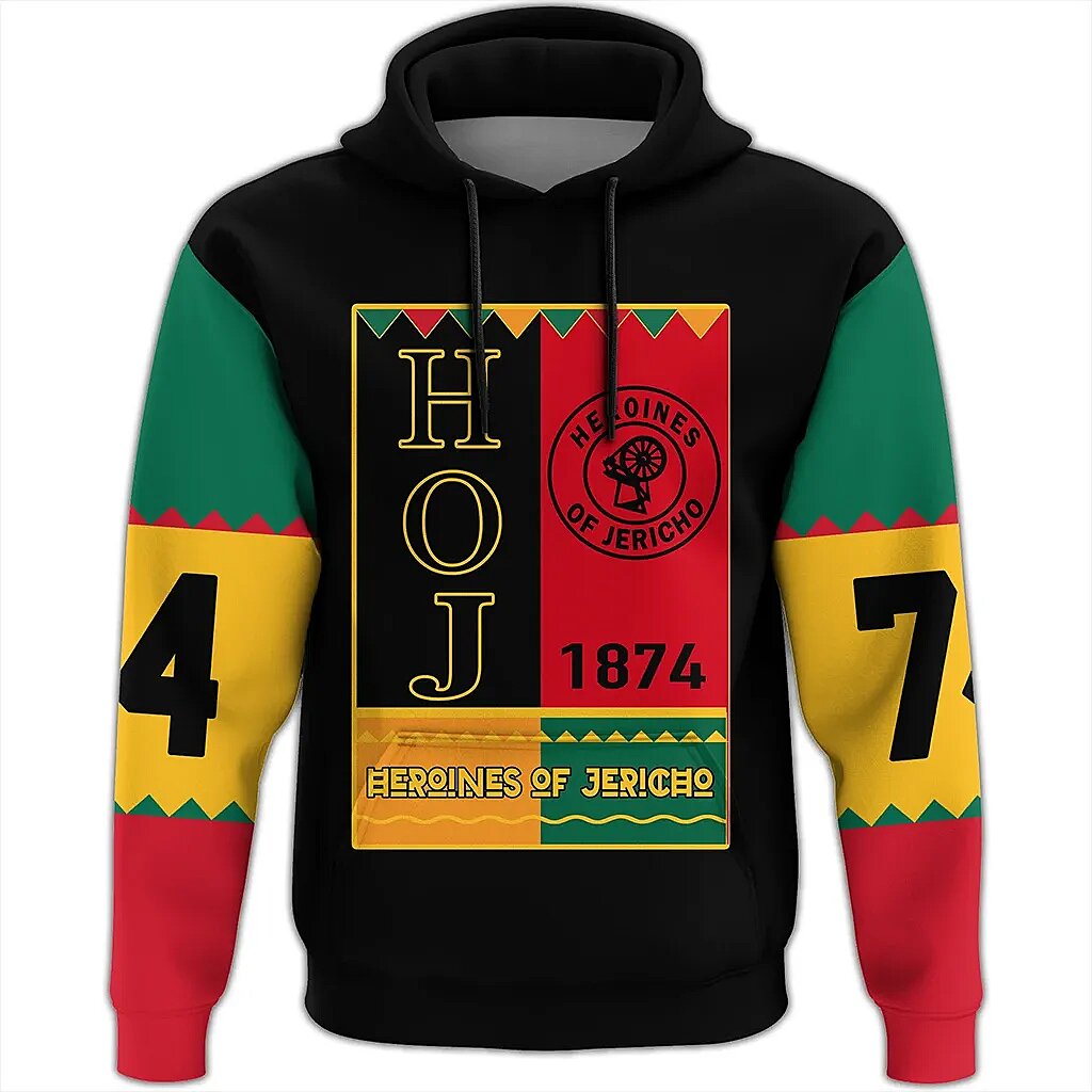 Black History Month Hoodie Heroines Of Jericho Black History Month 1874 Hoodie