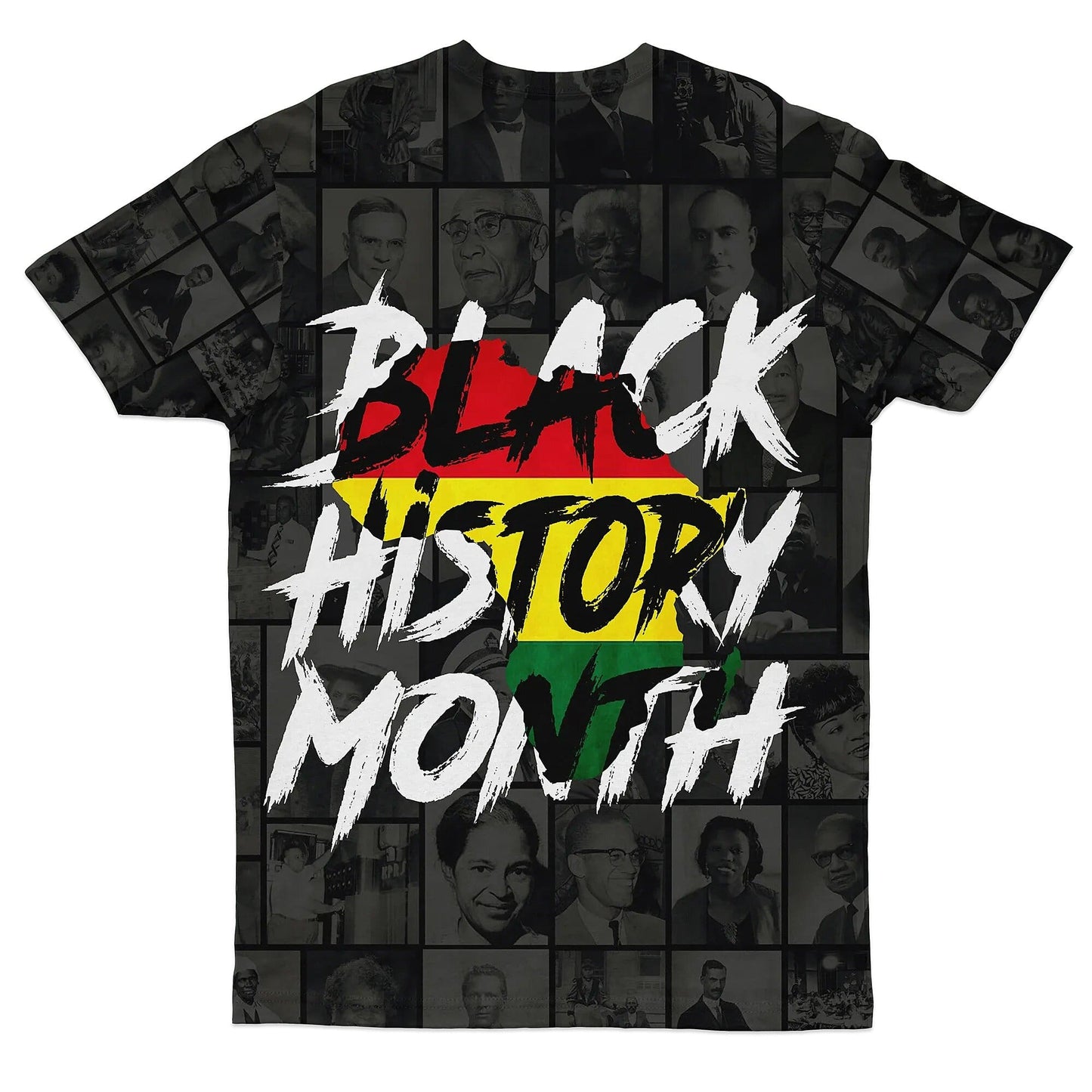 Black History Month T-shirt Africa Map Black History Month Shirt