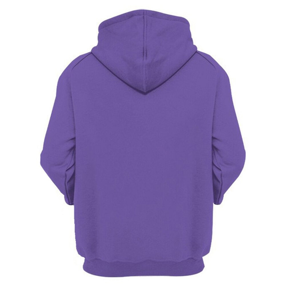 PKM Hoodie Gengar PKM Cosplay Hoodie Purple Unisex Adults New Release