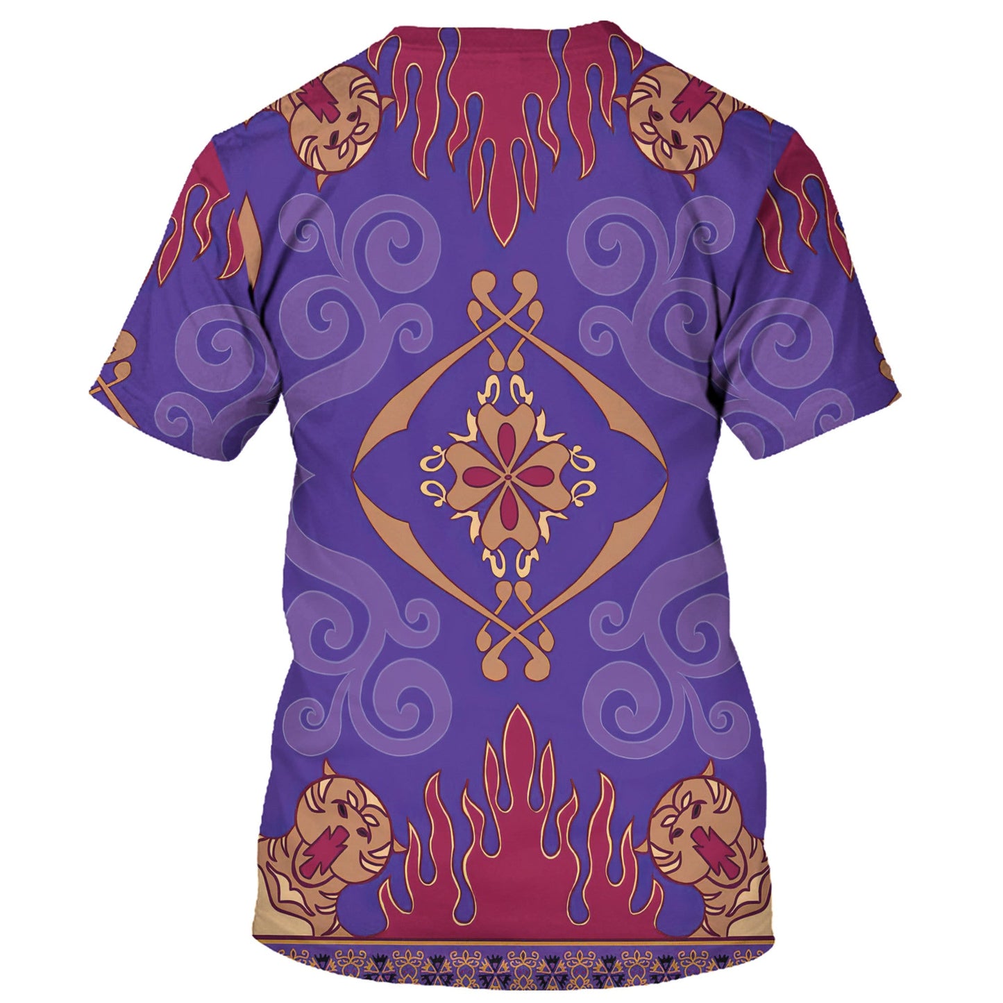 DN T-shirt Magic Carpet Aladdin Costume T-shirt Colorful Unisex Adults New Release