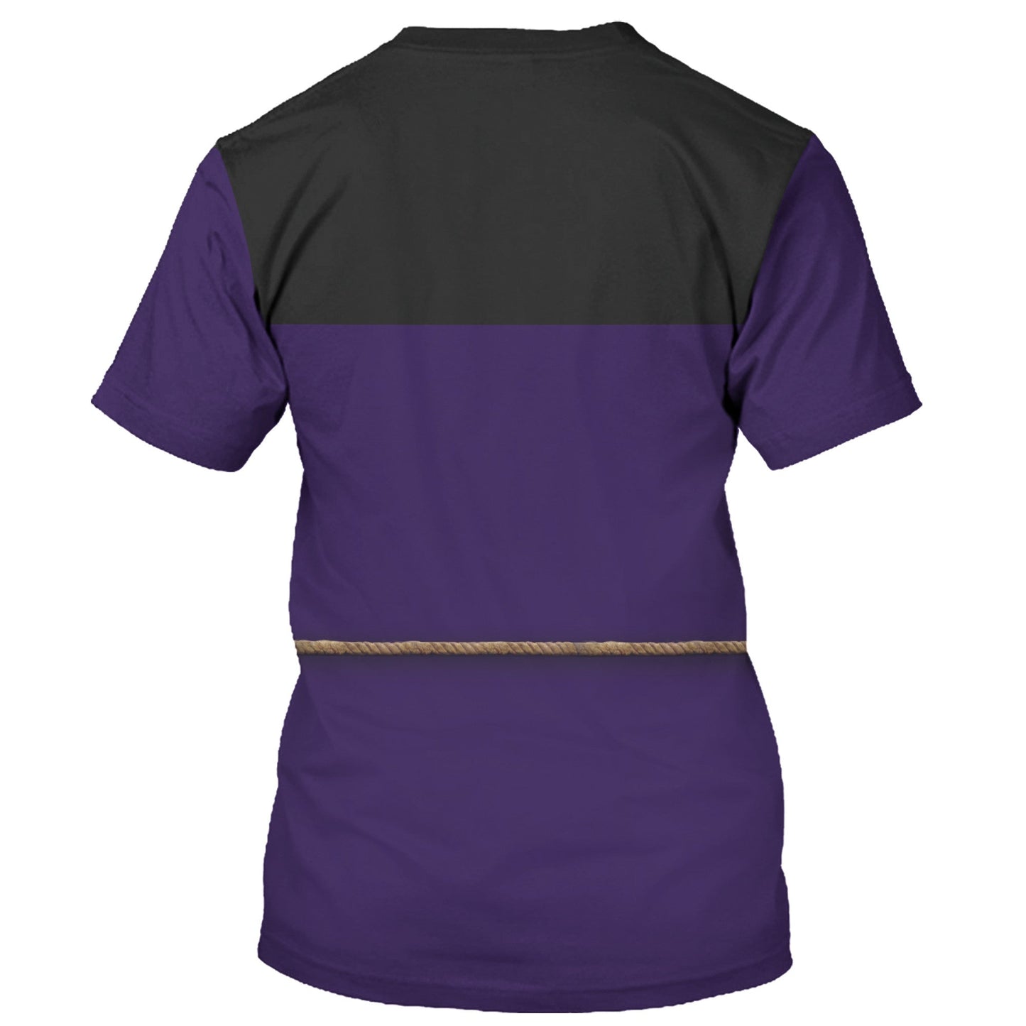 DN T-shirt Evil Queen Snow White Villain Costume T-shirt Purple Black Unisex Adults New Release