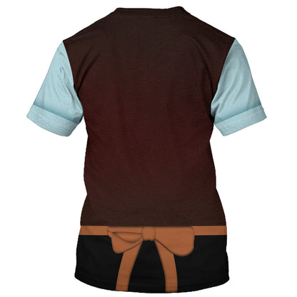 DN T-shirt Mister Geppetto Pinocchio Costume T-shirt Colorful Unisex Adults New Release