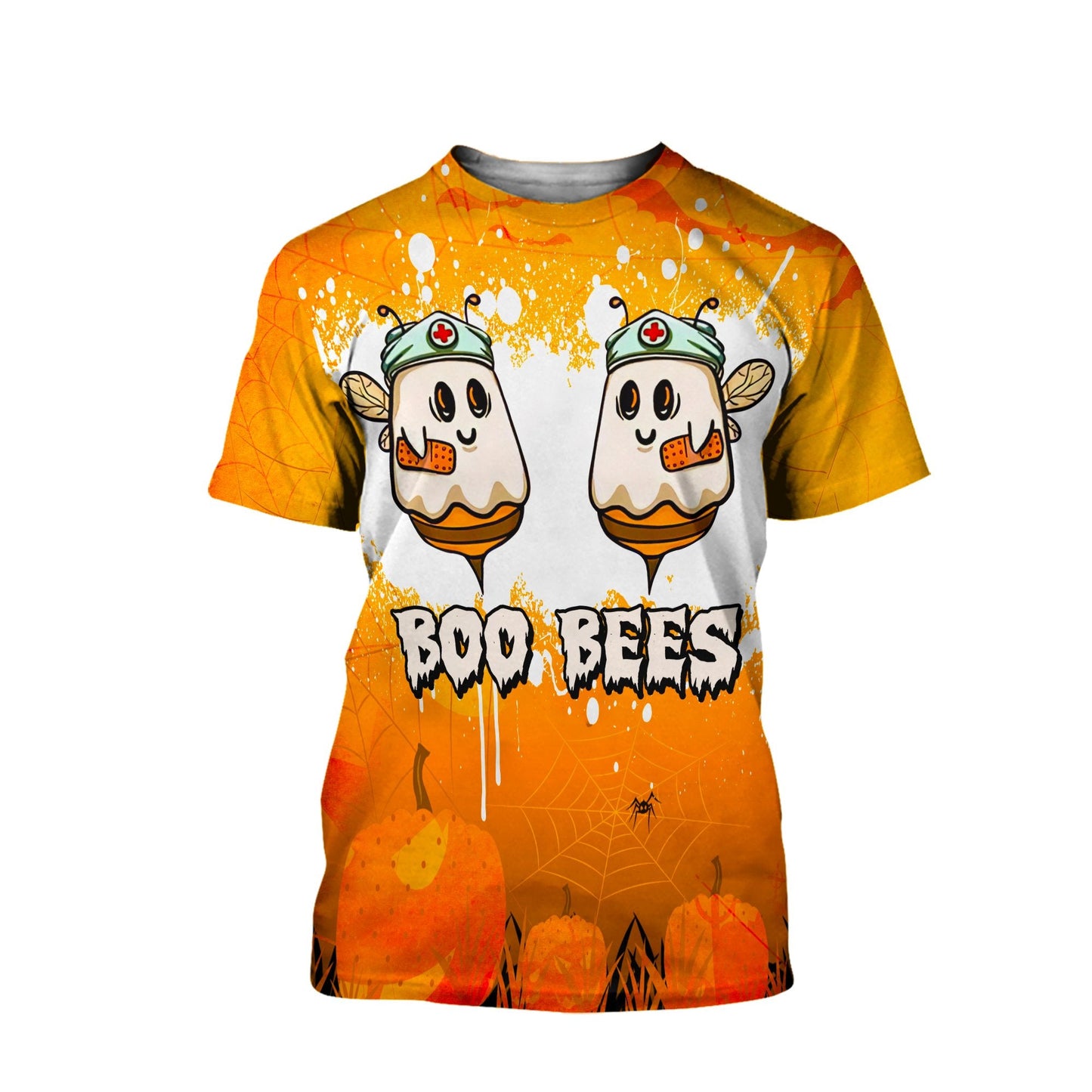 Halloween Shirt Boo Bees Shirt Halloween Boo Bees Nurse Orange Hoodie Halloween Hoodie