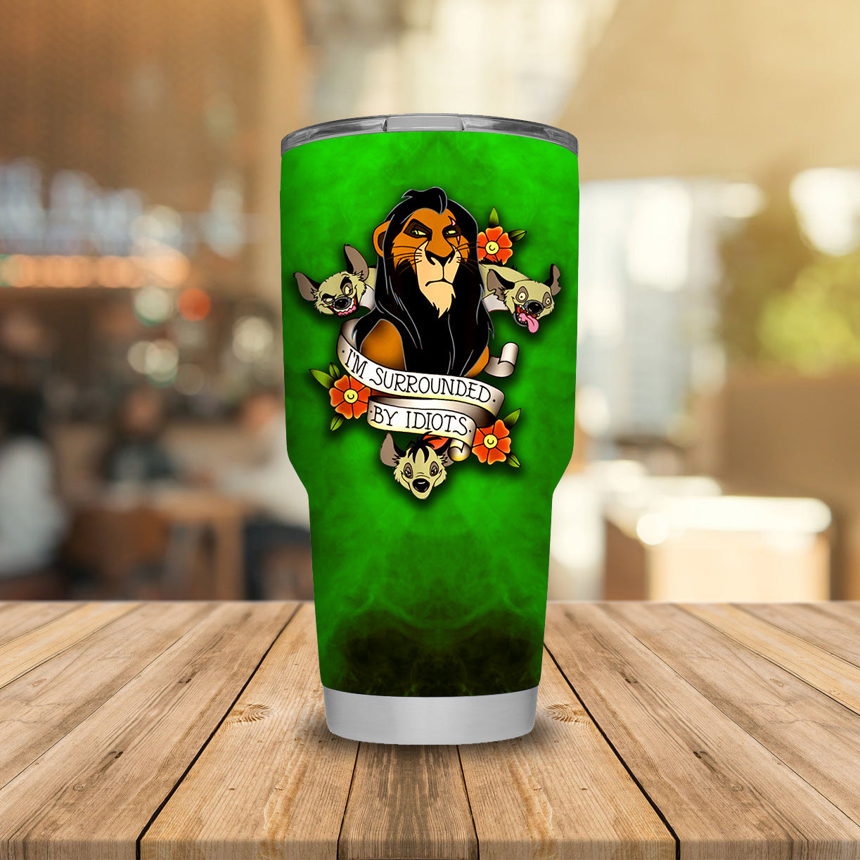 Unifinz LK Tumbler I'm Surrounded By Idiots Tumbler Cup Funny High Quality DN LK Travel Mug 2025