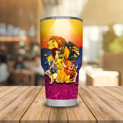 Unifinz LK Tumbler Just a Girl Who Loves Lion Lion King Simba Tumbler Cup High Quality DN LK Travel Mug 2026
