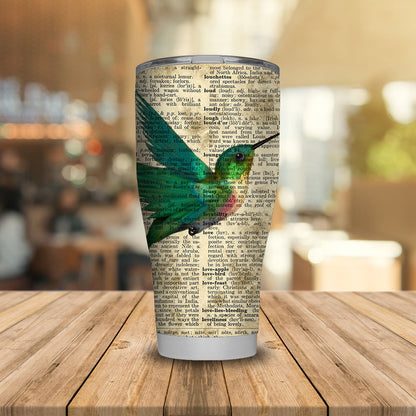 Unifinz Bird Tumbler Humming Bird Beauty Art Tumbler Cup High Quality Bird Travel Mug 2026