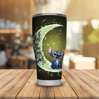 Unifinz Stitch Tumbler Stitch I Love You To The Moon And Back Tumbler Cup Cute DN Stitch Travel Mug 2026