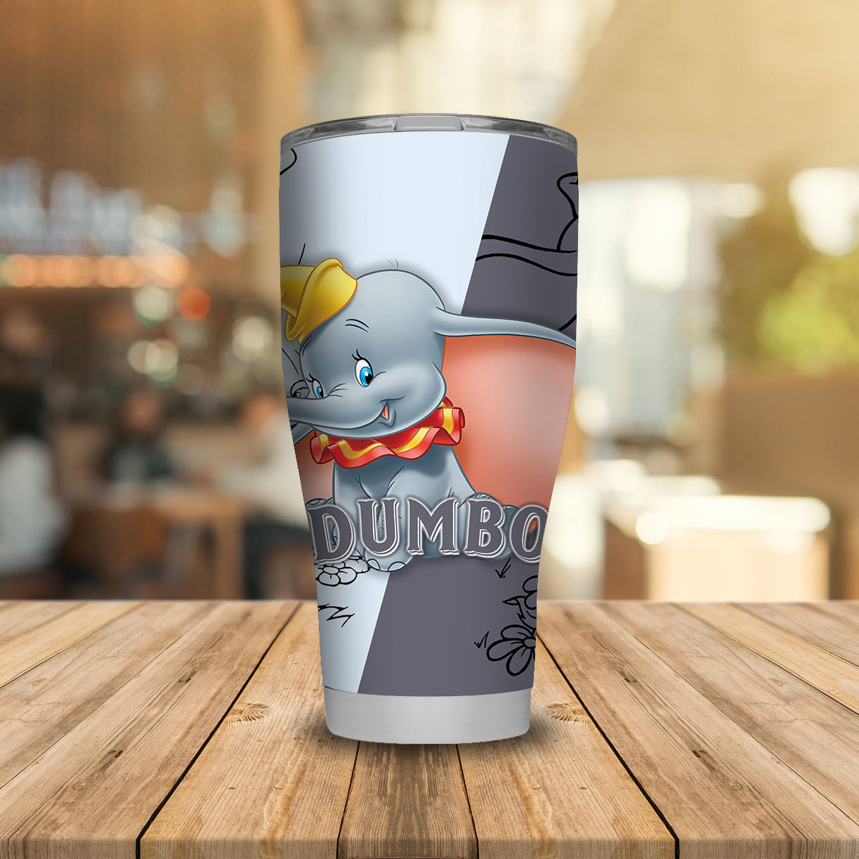 Unifinz DN TUMBLER DUMBO ADORABLE BIG EARS ELEPHANT Tumbler Cup CUTE HIGH QUALITY DN DUMBO Travel Mug 2026