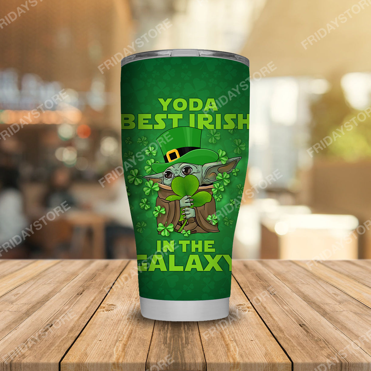 Unifinz SW Tumbler Best Irish In The Galaxy Tumbler Cup Awesome SW St Patrick Day Travel Mug 2026